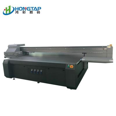 China Hongtap Hotels UV Digital Flatbed 3.2m Plastic Card UV Printer HC-F3220R5 with Ricoh Head for sale