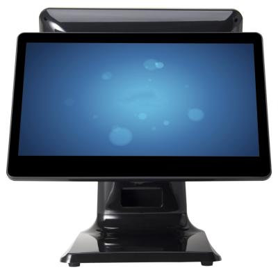 China China catering industry supply dual scrren windows pos systems touch screen machines pos monitor for sale