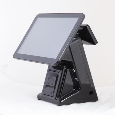 China Retail Restaurant Hospital Touch POS System15.6 Inch Windows POS System POS Terminal With Printer for sale