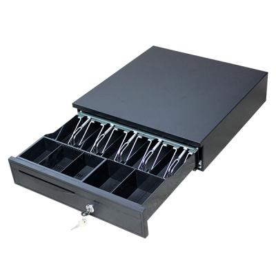 China Durable Till Box Retail 410 Cash Box Drawer POS Machine Metal Cash Register Cash Drawer for sale