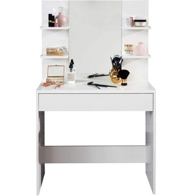 China (Other) Hot Sale Adjustable Vanity Makeup Table Set Dressing Table With Mirror for sale