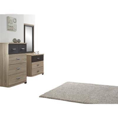 China Assemble Modern Design Cheap Price MDF Bedroom Furniture Wood Bedroom for sale