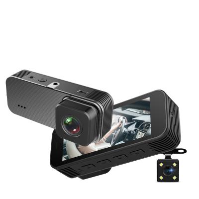 China Video Cam NIGHT VISION FULL HD NIGHT VISION Vehicle Driving Recorder Car DVR Front And Rear Dual Dash Support Parking Monitor for sale