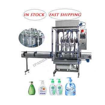 China Shanghai Factory Toilet Acid Food Cleaner Detergent Liquid Filling Capping Labeling Machine for sale