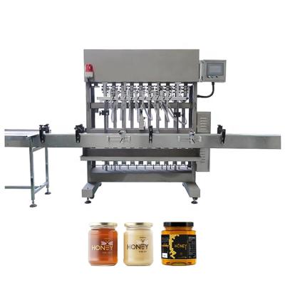 China Food factory automatic sale honey jar filling machine, honey bottle filling and capping machine* for sale