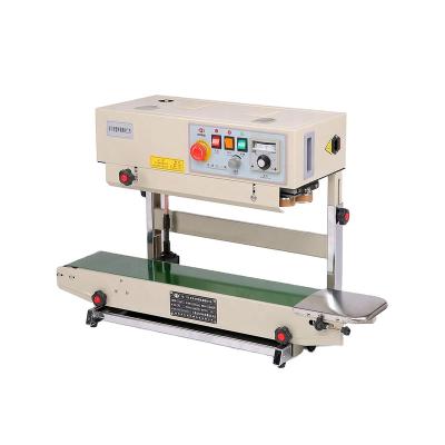 China FR900 Food Horizontal Automatic Bag Sealing Machine 500W Continuous Sealer for sale