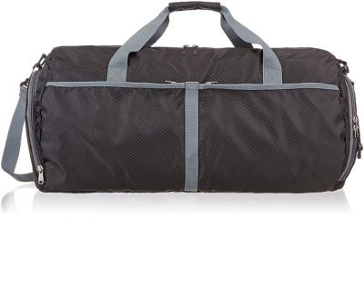 China Free Sample Basics Packable Lightweight Travel Gym Duffel Bag - 23 Inch, Black for sale