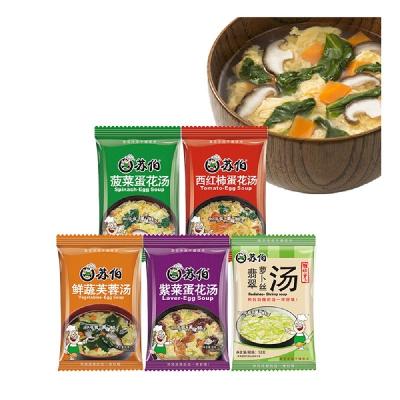 China Wholesale Good Quality Instant Solid Soup 5 Flavors In Soup25 Bags for sale