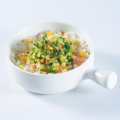 China Convenient Various Instant Good Quality Green Pepper Sauce Mixed Rice for sale