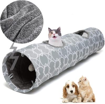 China Sustainable Wholesale Manufacture Pet Product Waterproof Pet Cat Play Tunnel for sale