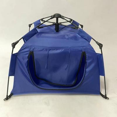 China Sustainable 2022 Hot Selling New Outdoor Pet Tent Polyester Breathable Cats Sport Tent for sale