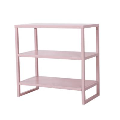 China Adjustable Entryway Single Metal Cabinet Shelf (Others) Shoes Rack Display Rack for sale