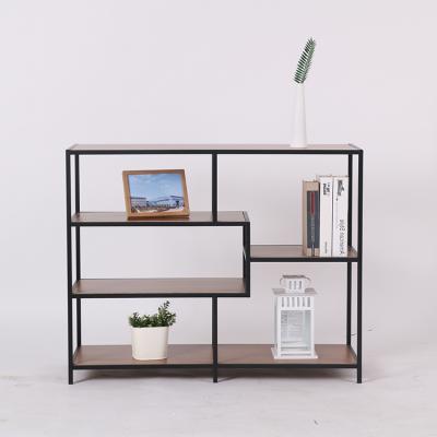 China Modern Viable Living Room Storage Rack Shelves Show Holde Bookcase Book Rack for sale