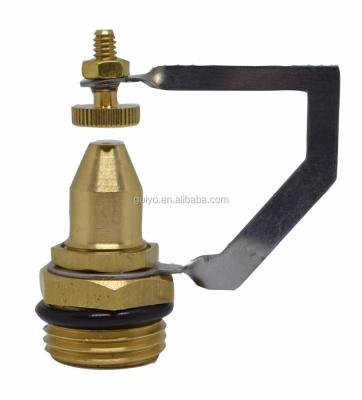 China Agricultural Mini 1-Way Water Spray Brass Nozzle for sale