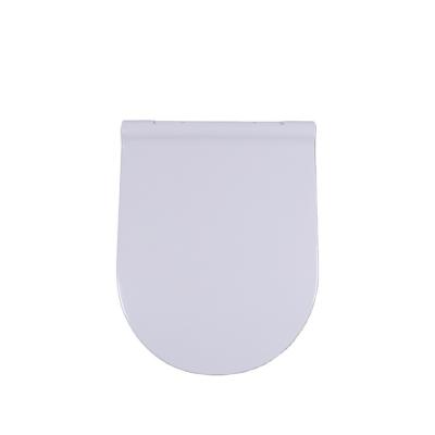 China Slow-end Toilet Seats China Factory Supply Wash Part Accessories Lid Sets D-shaped Pressure-Resistant Toilet Cover, Toilet Seat for sale