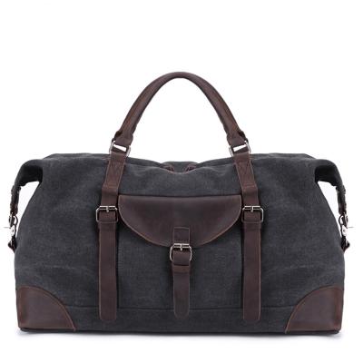 China Large Capacity Waterproof Shoulder Handbag Men Canvas High Quality Cross - Body Travel Duffel Bags Women Travel Luggage Bag Duffle Handbag for sale