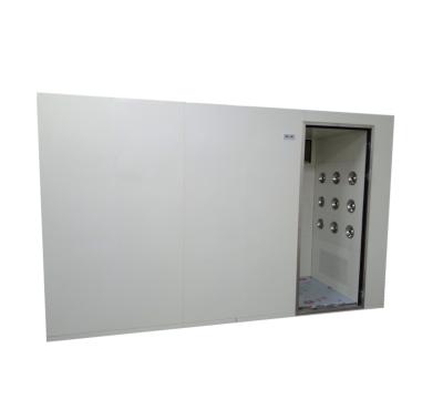 China Clean room entrance stoving varnish steel plate air shower room for clean room for sale