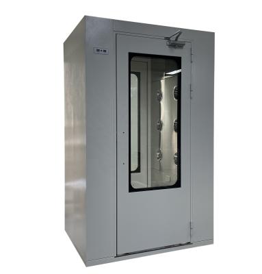 China Cleanroom Double Entry Class 10-10000 Smart Air Shower Room Air Shower for sale