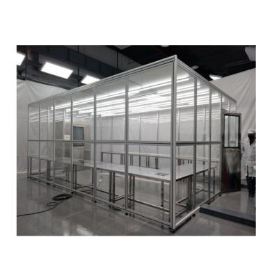 China Factory ISO Standard Portable Clean Booth Class 100 Dust Free Clean Room / Booth for sale