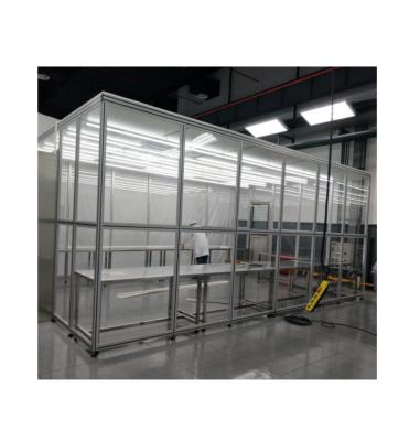 China Factory Mini Dust Free Portable Clean Room High Quality Class 100 Clean Cabin for sale