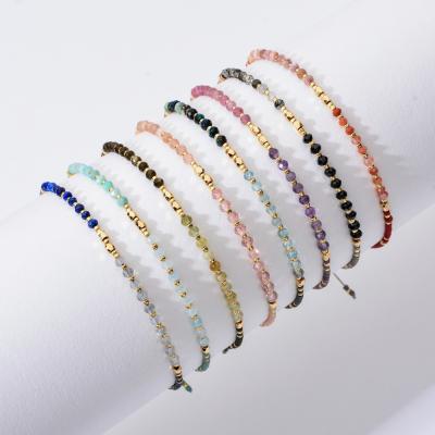 China Hot Selling Handmade Woven Natural BOHEMIA Miyuki Bead Bohemian Bracelet Gem Bracelets for sale