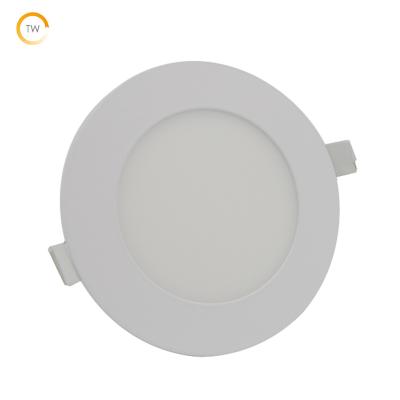 China Modern BNL 2 adjustable cw cw 2000k 6000k 24v dc 12w round led panel lamp for sale