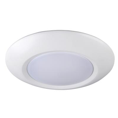 China Modern 6 Inch High Lumens Flush Mount Round Ceiling Light ETL Listed 110V 120VAC 3000K Dimmable 15W LED Disc Light for sale