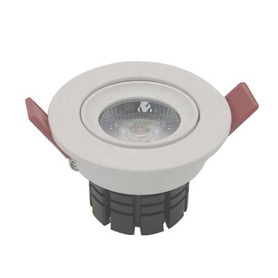 China Modern Smart Recessed Spot 24v 24v knx Surface Spot Downlight 24v rgbw suitable for smart knx or loxone hotel for sale