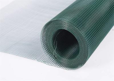 China Playground Green PVC Coated Steel Wire Mesh Rolls , Stainless Steel Welded Wire Panels for sale