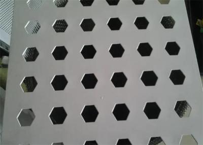 China Stainless Steel Perforated Metal Sheet Square Hole 0.5mm Thickness for sale