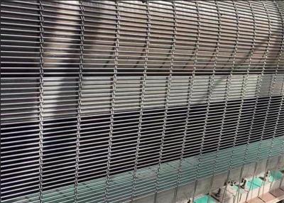 China Architectural Cable Rod Woven Mesh Customized Decorative Wire Cloth For Dining Hall for sale