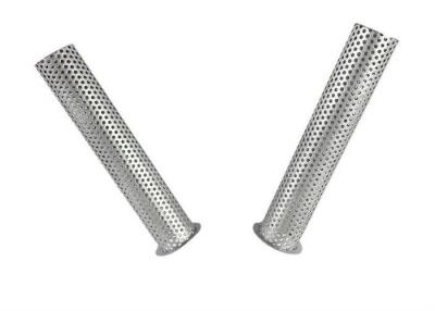 China Custom Perforated Metal Fabrication , Electro Galvanized Perforated Filter Tubes for sale