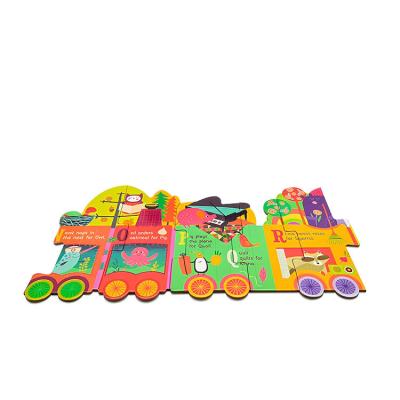 China Education Children's Time Children's Jigsaw Puzzle Children's Paper Train Jigsaw Puzzle for sale