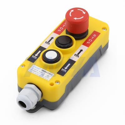 China TNHA1-T2813 Plastic Crane Emergency Stop Rainproof Switch With Magnet for sale