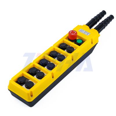 China Plastic TNHA1-66C Turn Emergency Stop Button Pendant Remote Control Switch for sale