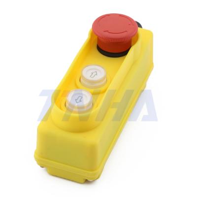 China TNHA1-21WD Indirect Operation Truck Tail-Lift Ragged Push Button Crane Plastic Rainproof Switch for sale