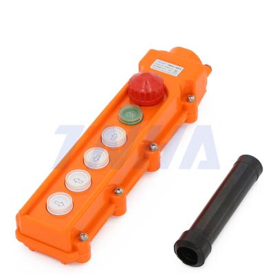 China TNHA1-62HK Plastic Operation Crane Crane Control Remote Control Push Button Switch for sale