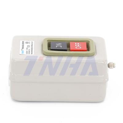 China TNHA Control 2 Hole Switch Box Start Switch Control Box On-Off Switch TNHA2-230B for sale