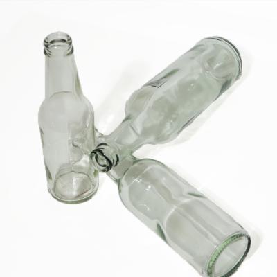 China Beverage& transparent glass beer bottles for whiskey drinking 500ml 330ml 250ml for sale