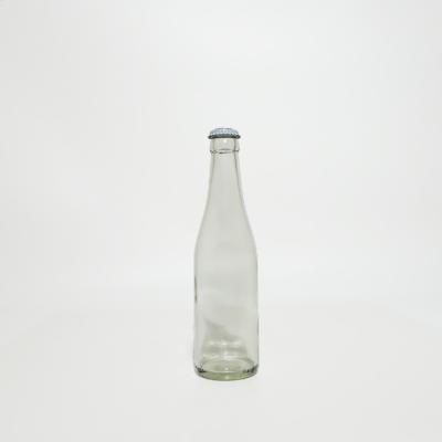 China Beverage& 330ml Beer Wine Bottle Empty Clear Glass Liquor Bottles Whiskey Bottles for sale