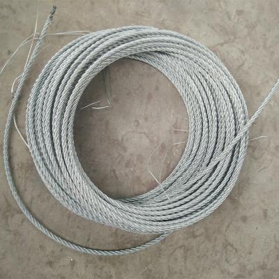 China Rope 4*31mm Galvanized Steel Wire Rope For Hanging Cradle for sale