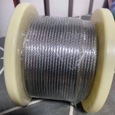 China Round Rope 10mm Wire Steel Wire Rope Galvanized Steel Wire Rope For Suspension Platform for sale