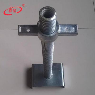 China Q235 Industrial Adjustable Steel Ringlock Base U Head Jack For Scaffolding for sale