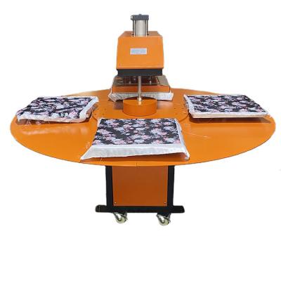 China Hot Sales High Quality Customized Heat Transfer Machine 4-Station Automatic Turntable Heat Press Labeling Machine for sale