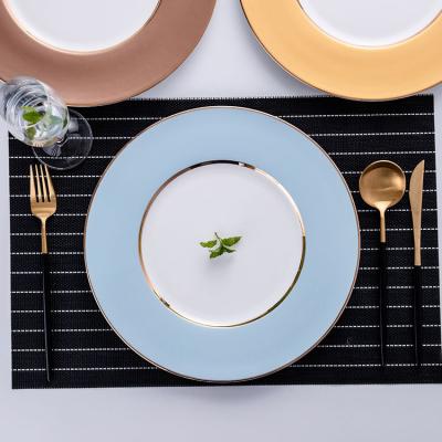 China Customized Pursuit Elegant Luxury Bone China Dinnerware Confirmed Customized Ceramic Dinner Dishes For Restaurant Dishes for sale