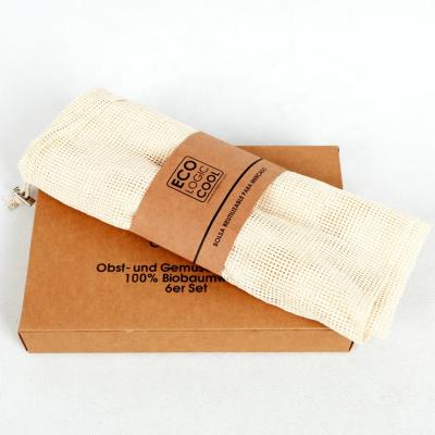 China Eco Friendly Reusable Product Bags Cotton Twine Mesh Bags Eco - Friendly for sale