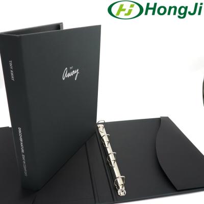 China Luxury Custom Colored 2/3/4 Ring Binder with Logo Printing for sale