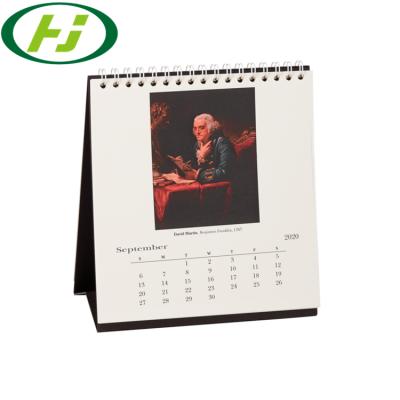 China Custom Printing Office Table Advent Calendar Monthly Table Calendar Desk Calendar for sale