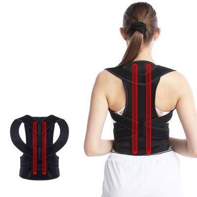 China Breathable.posture Corrector Adjustable Back Brace Shoulder Belt Posture Support Band Clavicle Body Posture Corrector for sale