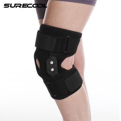 China Best Selling Universal Open Patella Hinged Joint Knee Brace Support Knee Brace Stabilizer Support Knee Pads for sale